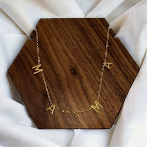 MAMA 18K Gold Plated Necklace